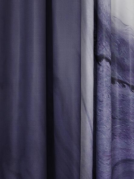 Комплект штор Ренервис (фиолетовый) - фото 2