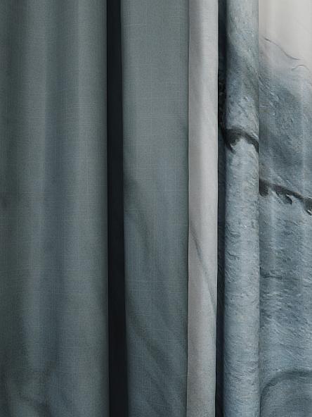 Комплект штор Ренервис (серый) - фото 2