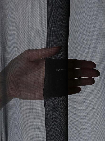 Тюль Лаури (серо-черный) - 270 см - фото 4