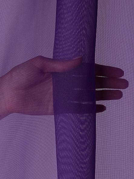 Тюль Лаури (фиолетово-серый) - 260 см - фото 4
