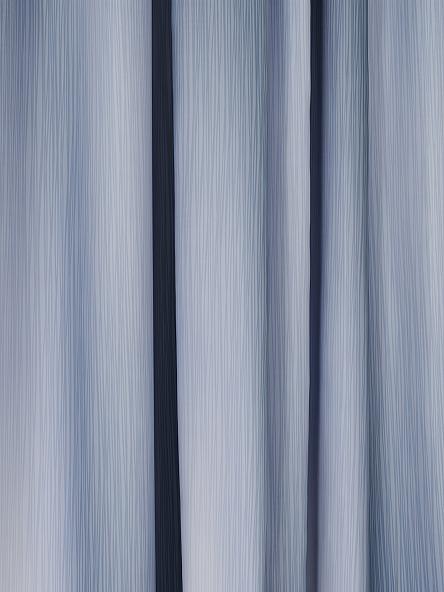 Комплект штор Люфиус (сине-белый) - фото 2