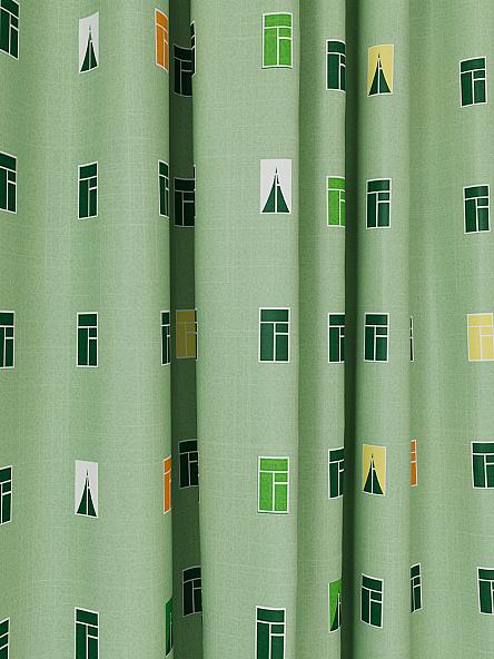 Комплект штор Рофирис (зеленый) - фото 2