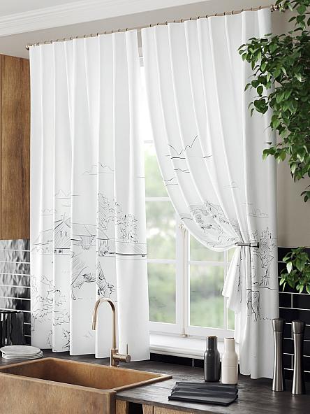 Комплект штор для кухни Мивиренс - фото 4