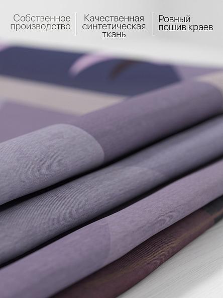 Комплект штор для кухни Ромлифенс (фиолетовый) - фото 6