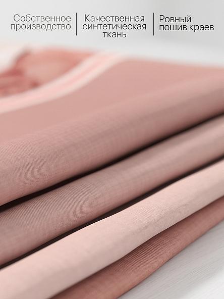 Комплект штор для кухни Лориквенс (персиковый) - фото 6