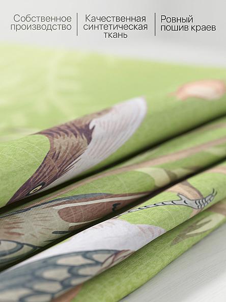 Комплект штор для кухни Сенеквирс (салатовый) - фото 6