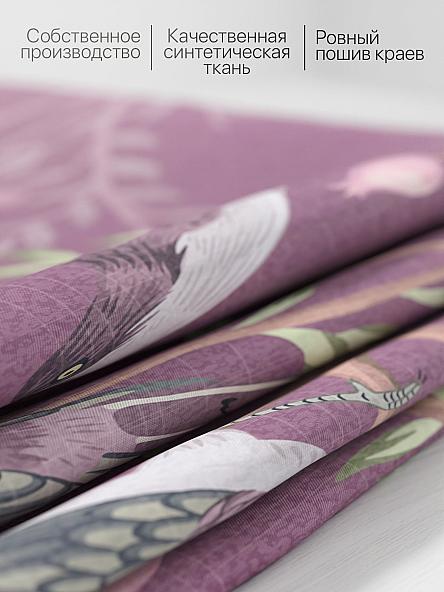 Комплект штор для кухни Сенеквирс (фиолетовый) - фото 6