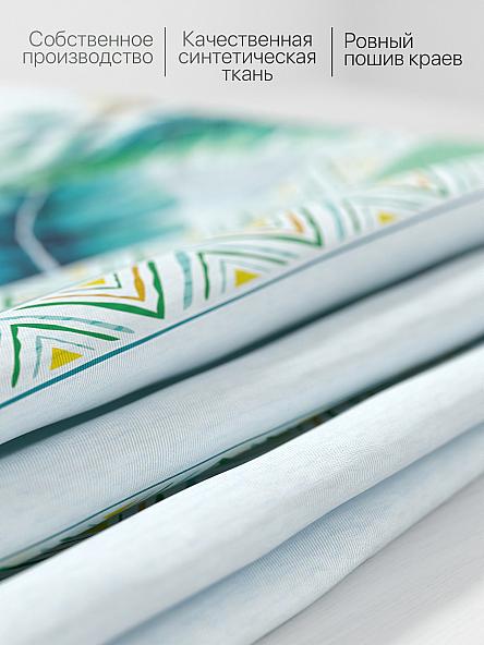 Комплект штор для кухни Сенкриверс (бирюза) - фото 6