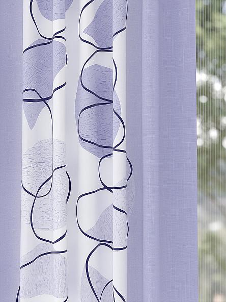 Комплект штор Лиреминс (фиолетовый) - фото 3