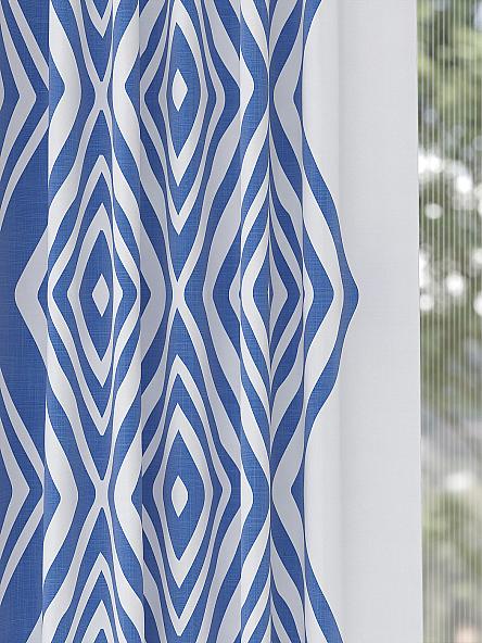 Комплект штор Ренбронс (синий) - фото 2