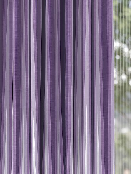 Комплект штор Финесет (фиолетовый) - фото 2