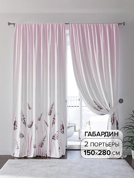 Комплект штор Фенрисет (розовый)