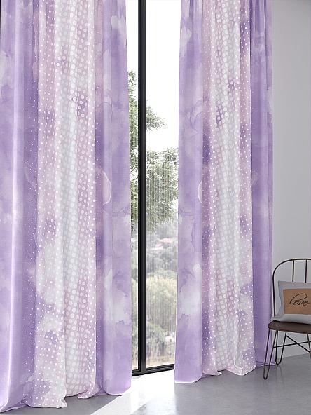Комплект штор Олимионс (фиолетовый) - фото 3