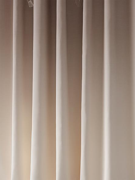 Комплект штор Мелкринес (коричневый) - фото 2