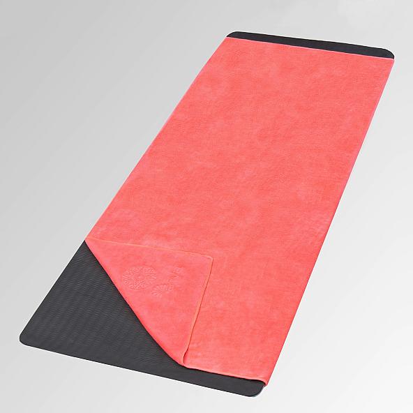 Полотенце Дзен (розовый) для йоги - фото 2