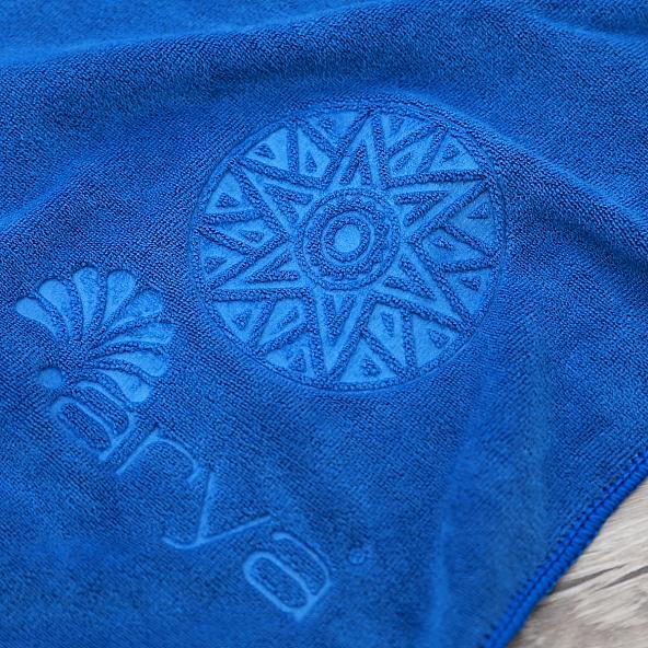 Полотенце Дзен (синий) для йоги - фото 2