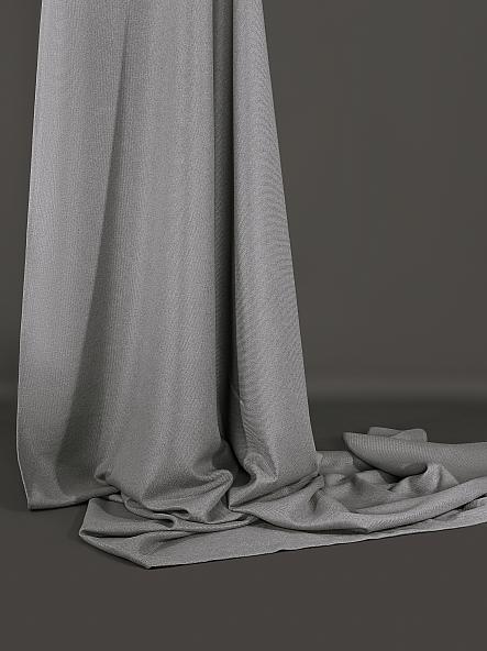 Портьера Мензол (серый) - 340 см - фото 2