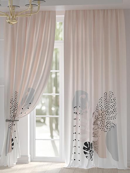 Комплект штор Кренотис (бежевый) - фото 4
