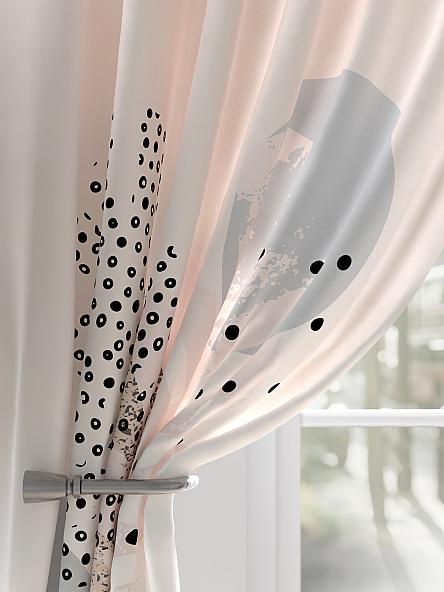 Комплект штор Кренотис (бежевый) - фото 5