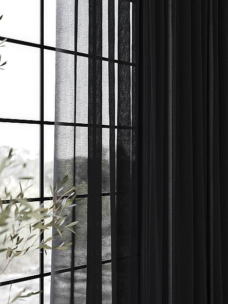 Тюль Перол (черный) 290 см - фото 9