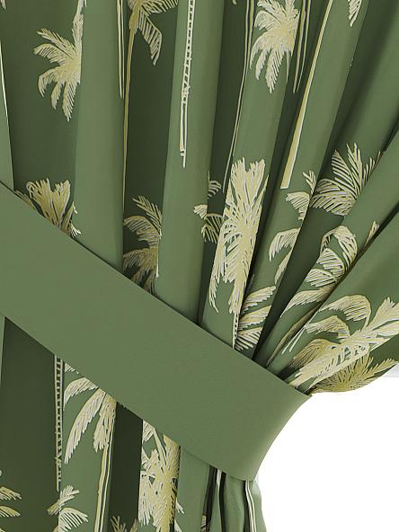 Комплект штор Тиманикс (зеленый) - фото 4