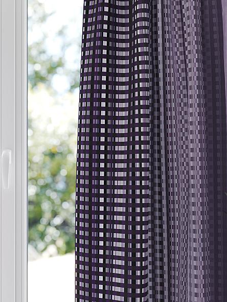 Комплект штор Фирикрос (фиолетовый) - фото 2