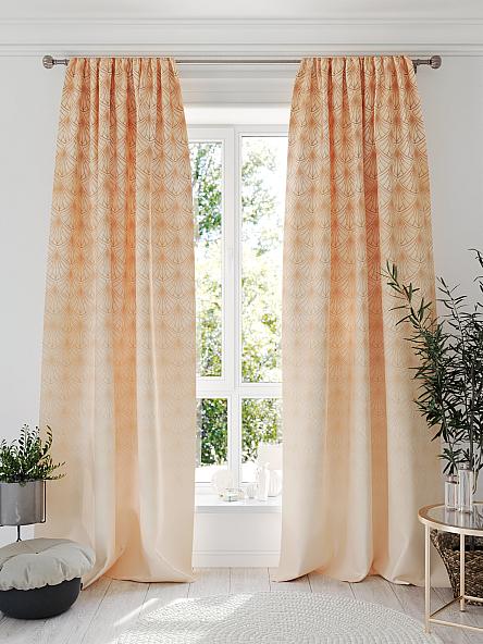Комплект штор Фентрару (оранжевый) - фото 6