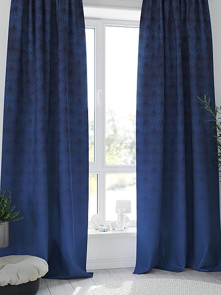 Комплект штор Фентрару (темно-синий) - фото 3
