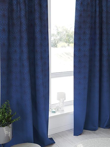 Комплект штор Фентрару (темно-синий) - фото 4