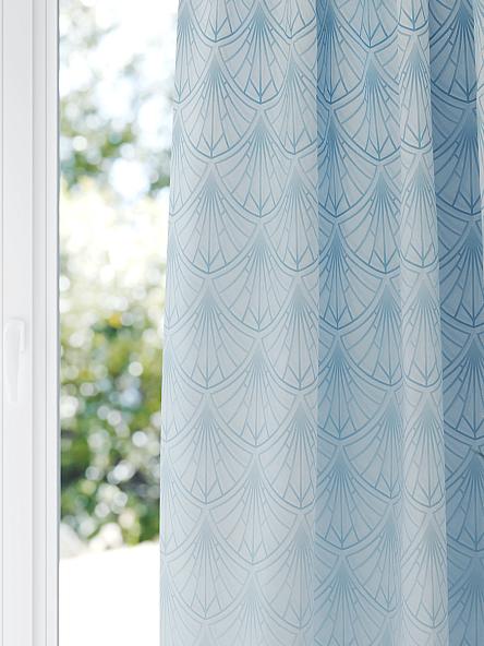 Комплект штор Фентрару (голубой) - фото 2