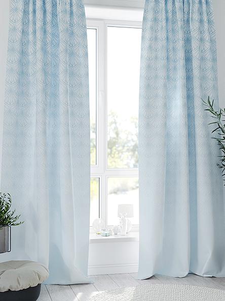 Комплект штор Фентрару (голубой) - фото 3