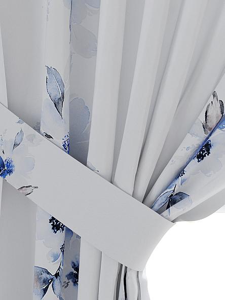 Комплект штор Минифлокс (голубой) - фото 3