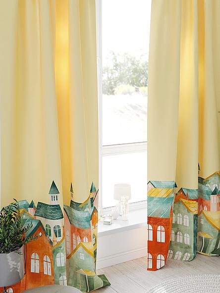 Комплект штор Кронморс (желтый) - фото 4