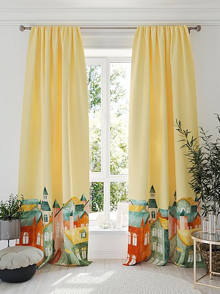 Комплект штор Кронморс (желтый) - фото 6