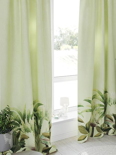 Комплект штор Лиминкрон (салатовый) - фото 4