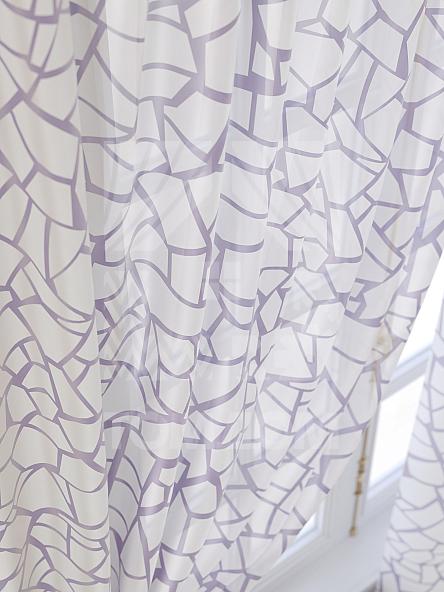 Тюль для кухни Никанвит (сиреневый) - фото 6