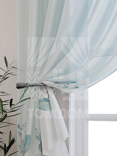 Тюль для кухни Хорнифер (бирюза) - фото 3