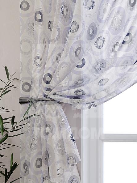 Тюль для кухни Хенфирсен (сиреневый) - фото 3