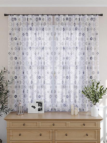 Тюль для кухни Хенфирсен (сиреневый) - фото 4