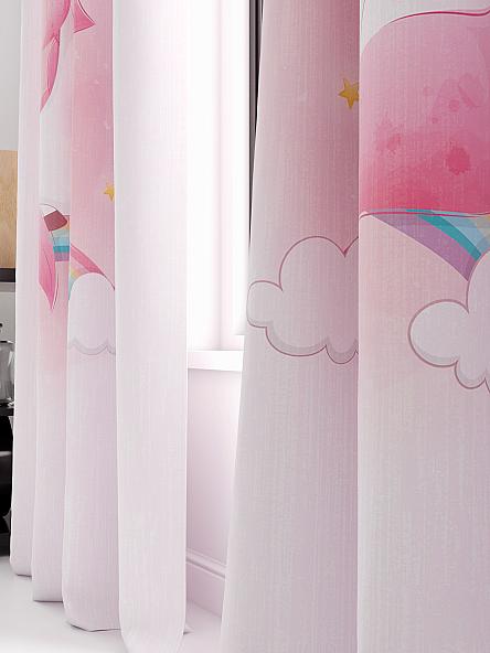 Комплект штор Хенмивен (розовый) - фото 2