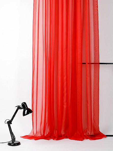 Тюль Вилалио (красный) 280 см - фото 2