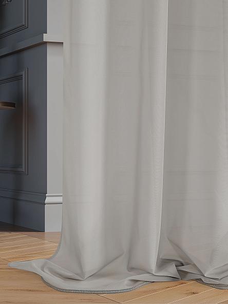 Тюль Контани (серый) 300 см - фото 3