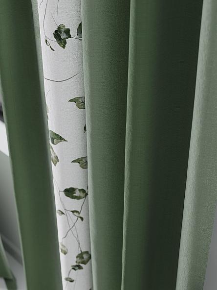 Комплект штор Финмекс (зеленый) - фото 3