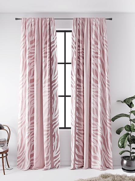 Комплект штор Фенбрист (пудрово-розовый)