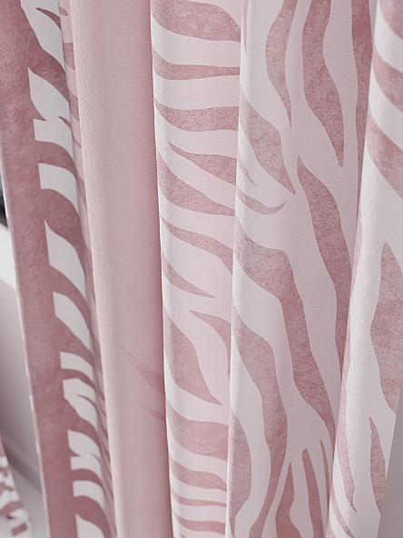 Комплект штор Фенбрист (пудрово-розовый) - фото 3