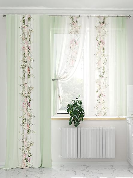 Комплект штор Френкорс (фисташковый) - фото 2