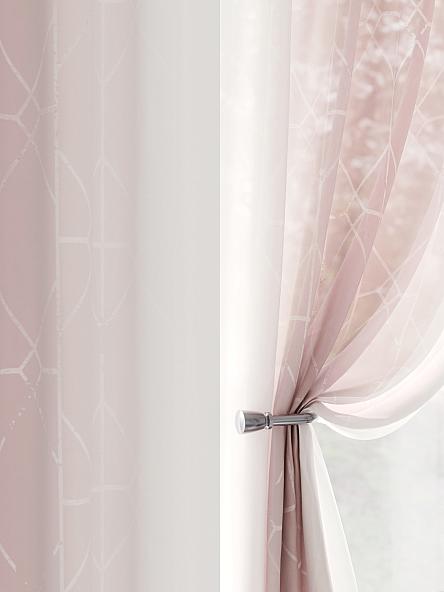 Комплект штор Громерс (пудровый) - фото 3