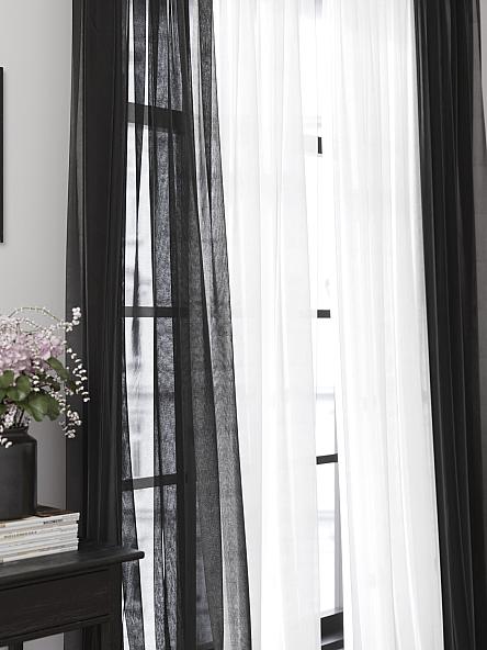 Тюль Хлои (черный) - 250 см - фото 5