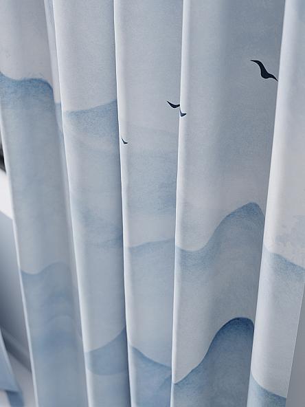 Комплект штор Фелрисет (голубой) - фото 4