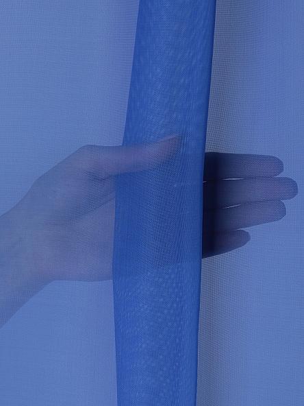 Тюль для кухни Лойзи (синий) - 250 см - фото 4